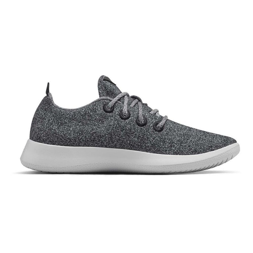 Allbirds Mens Merino Wool Runners Gray Lace‎ Up Low Top Comfort Running Shoes 12